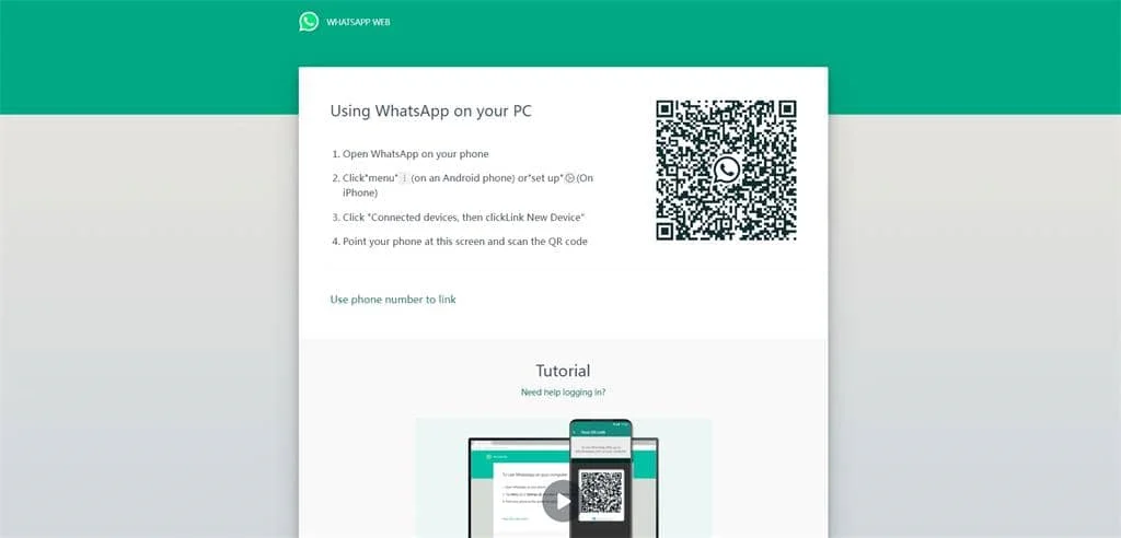 whatsapp网页版登录